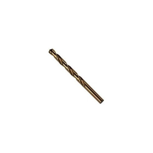 Jobber Drill Bit, 7/32 in Dia, 3-3/4 in OAL, Spiral Flute, 1-Flute, 7/32 in Dia Shank Gold Oxide