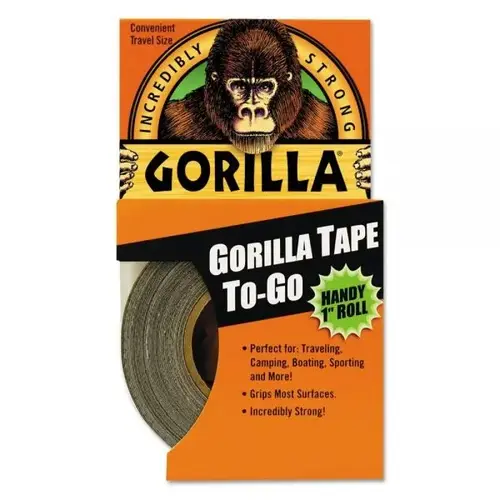 Black Gorilla Tape Handy Roll - 1" x 30'