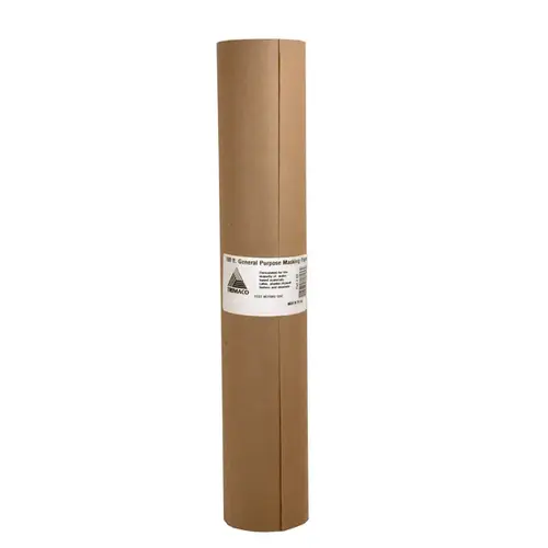 EasyMask Trim Masking Paper, 180 ft L, 15 in W, Brown