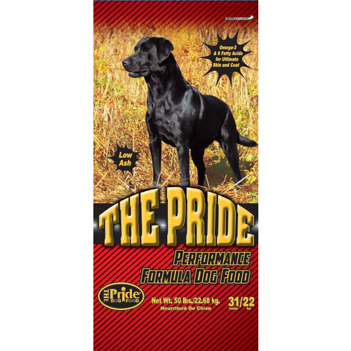 The Pride Pet Food 08632658 THE PRIDE DOG FOOD - PERFORMANCE FORMULA 31/22 - 50-LBS