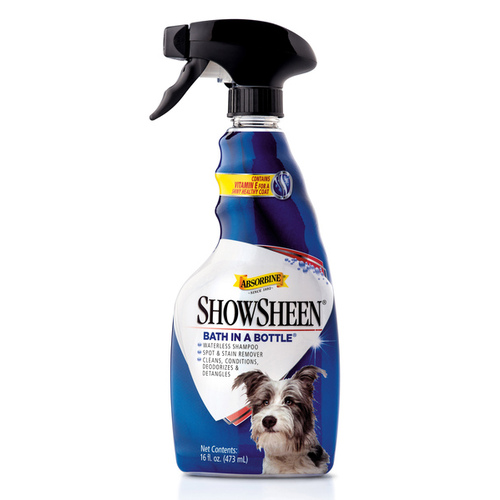 W F YOUNG INC 450150 SHOWSHEEN PET BATH IN A BOTTLE - 16 OZ