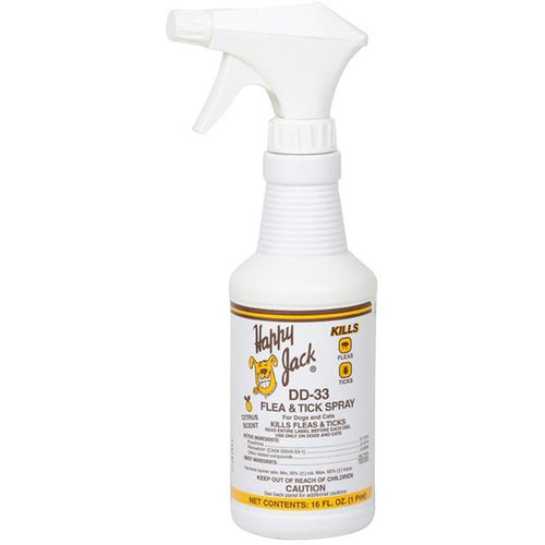 DD-33 Flea & Tick Spray 16-oz