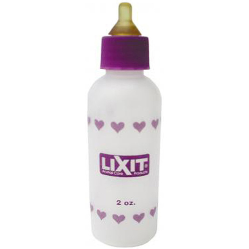 Lixit Animal Care Prod BB-2-XCP12 2oz. Baby Bottle Bulk Pack 12 - pack of 12