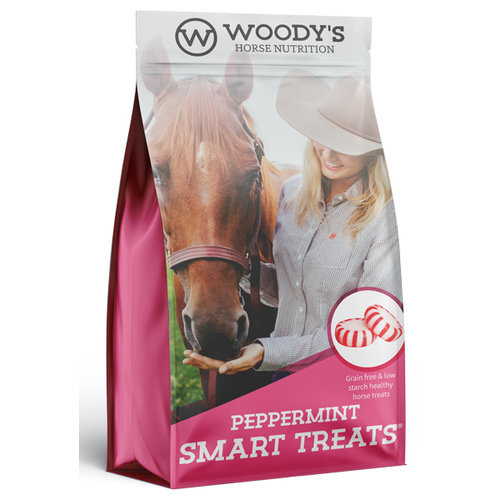 Woody's Horse Nutrition Smart Treats Peppermint 15-lbs