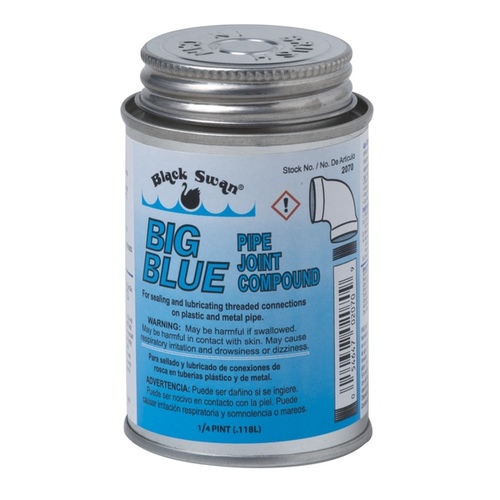 Black Swan Mfg. Co. 16810968 Big Blue 1/4-Pint