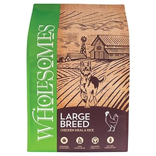 Midwestern Pet Foods Inc. 2100094 Wholesomes Large Breed 40lb Bag