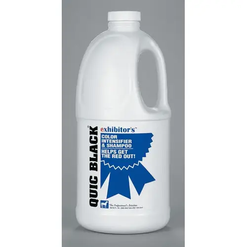 EXHIBITOR LABS QUIC BLACK SHAMPOO FOR HORSES - 64 OZ