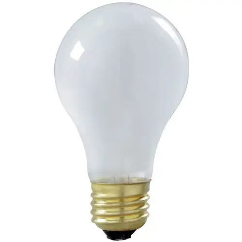 Satco S3950 25-Watt A19 Medium Base Incandescent Rough Service Light Bulb
