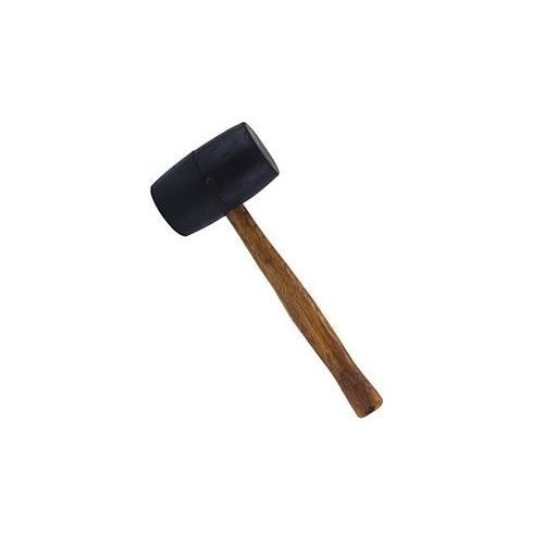 Mallet 32 oz Contoured Rubber Head Wood Handle