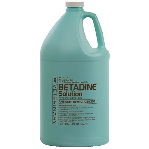 BETADINE SURGICAL SOLUTION 5.0% - GALLON