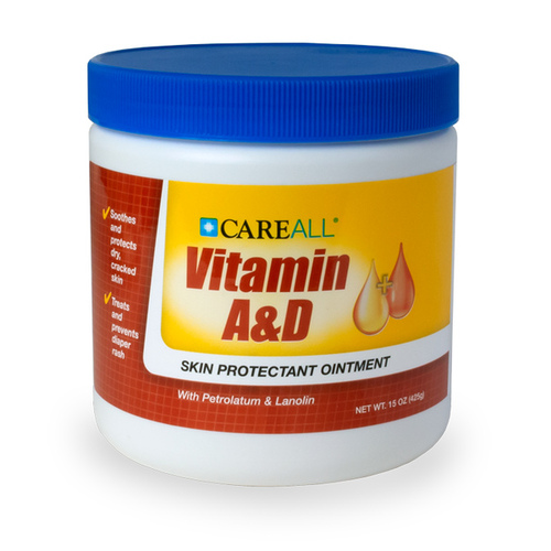 Care ALL Products VAD15J Vitamin A&D Ointment 15-oz