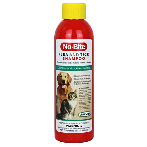 NO-BITE FLEA AND TICK SHAMPOO - 12 OZ