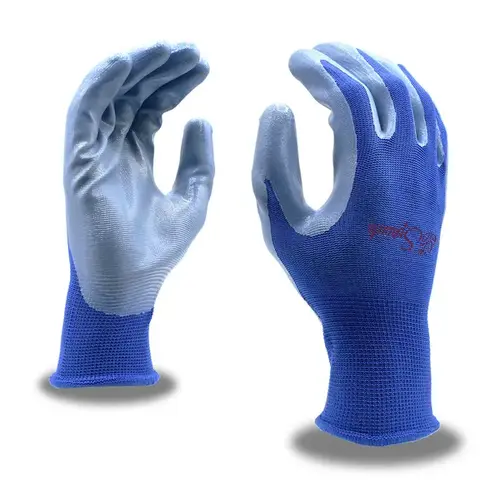 Sprouts Weeder Garden Glove Nitrile-Coated Medium Blue Pair