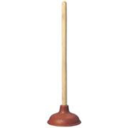 Toilet Plunger 18" L X 6" D - pack of 12