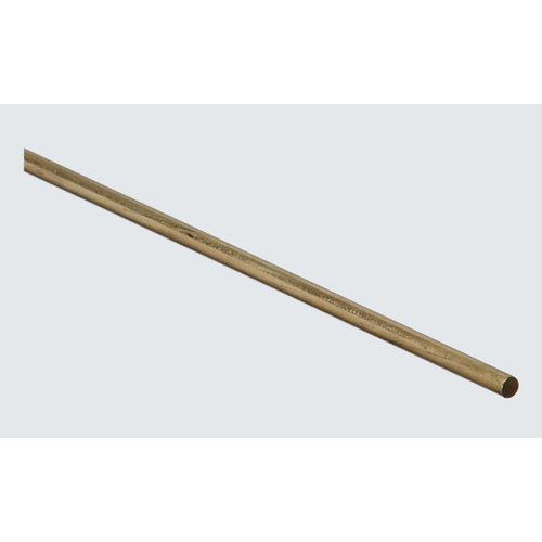 Stanley Hardware N215236 4052BC 3/16" x 36" Solid Brass Smooth Rod in Solid Brass Solid Brass Finish