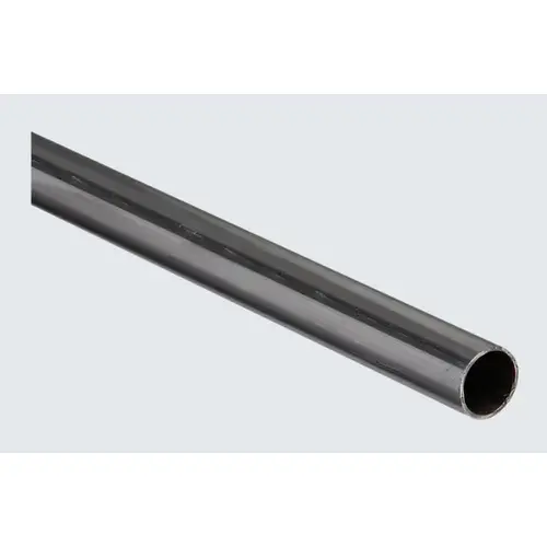 4068BC 1" x 48" Round Tube 16 Gauge in Plain Steel Plain Steel Finish