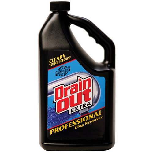 Drain Opener, Liquid, Blue, Citrus, 32 oz Bottle