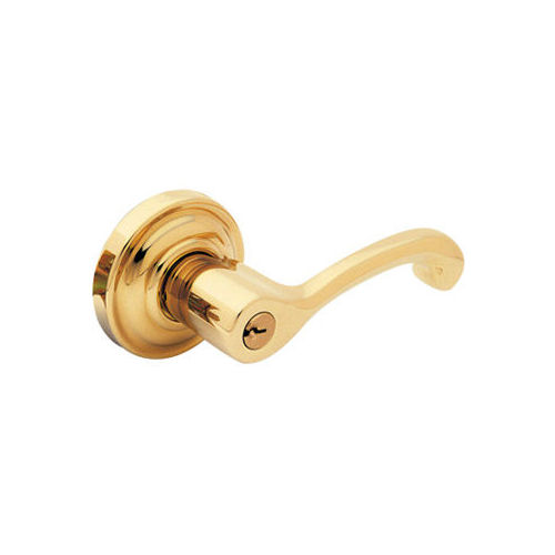 Estate Classic Lever w/Classic Rose Polished Brass