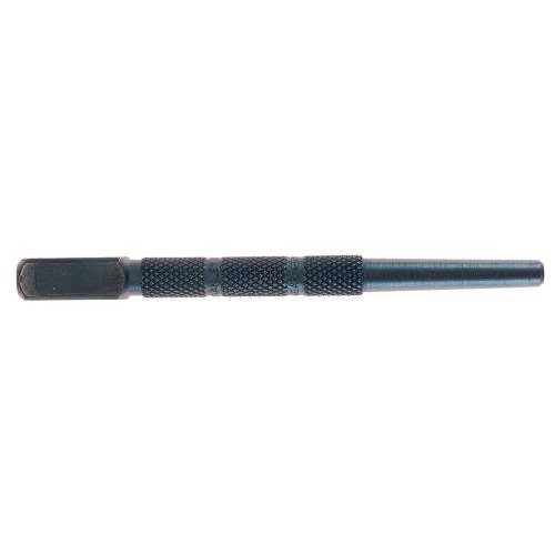 Nail Set, 4/32 in Tip, 4 in L, Steel Black-Oxide