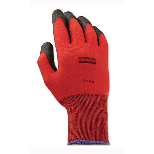 Honeywell Safety NF11/9-LARGE Northflex Red PVC Coated Glove Pair