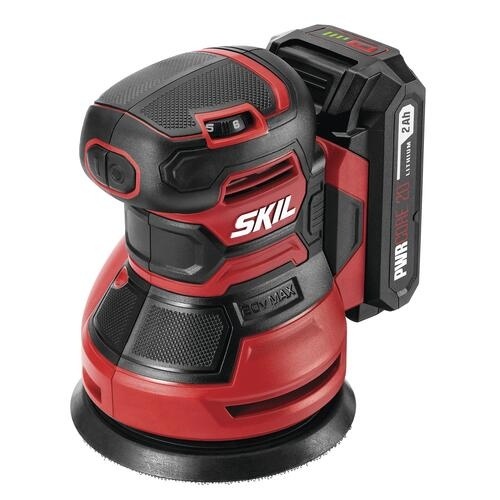 SKIL SR6604B-10 Random Orbit Sander 20 PWR Core 20 Cordless Kit (Battery & Charger)