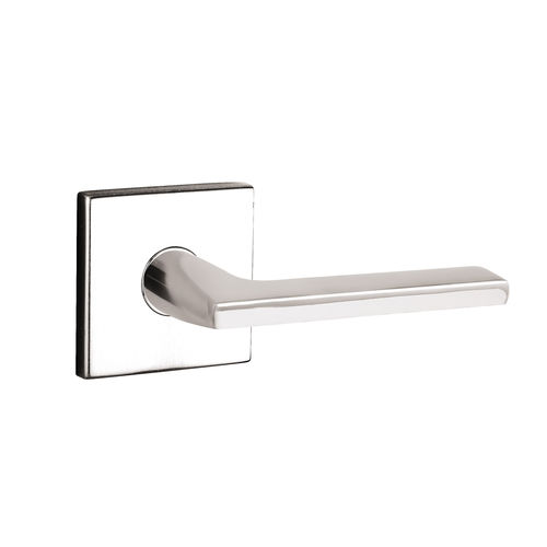 Estate Lever Set w/R017 Rose Polished Nickel