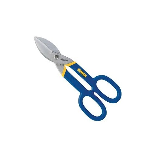 Irwin 22012 IRWIN Tinner Snips Straight - 12-3/4" Blue