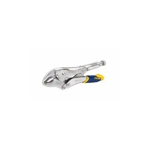 CURVED JAW LOCKING PLIERS WITH WIRE CUTTER - 10"