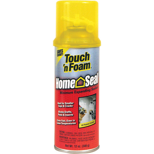 DAP GLOBAL INC. (TOUCH N FOAM) 7565000082 Touch 'n Foam HomeSeal Minimum Expanding Sealant 12 oz