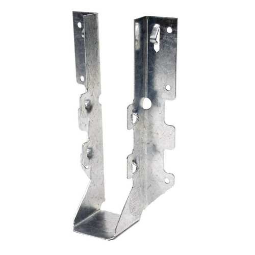 Joist Hanger, 6-5/8 in H, 1-3/4 in D, 1-9/16 in W, Steel, Galvanized, Face Mounting