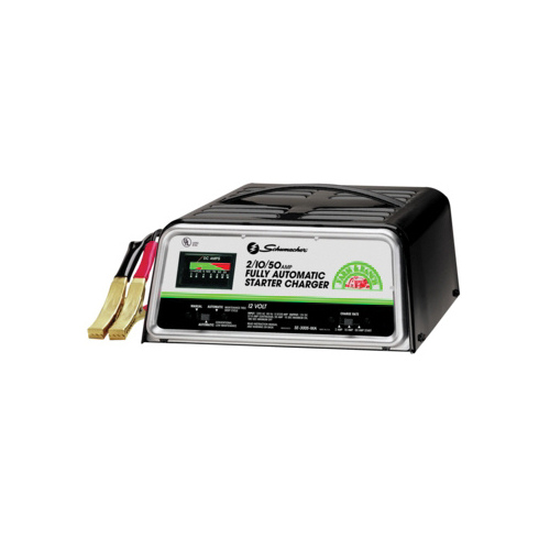 SCHUMACHER ELECTRIC FR01237 Battery Charger 2/10/50A 12V Automatic