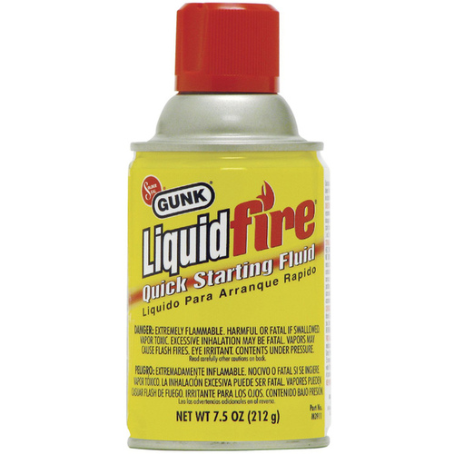 Cyclo M39-11* Gunk Liquid Fire Quick Starting Fluid 7.5 oz.