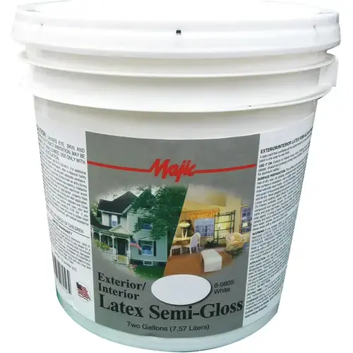 Majic Interior/Exterior Semigloss 2 Gallon 8-0805-6