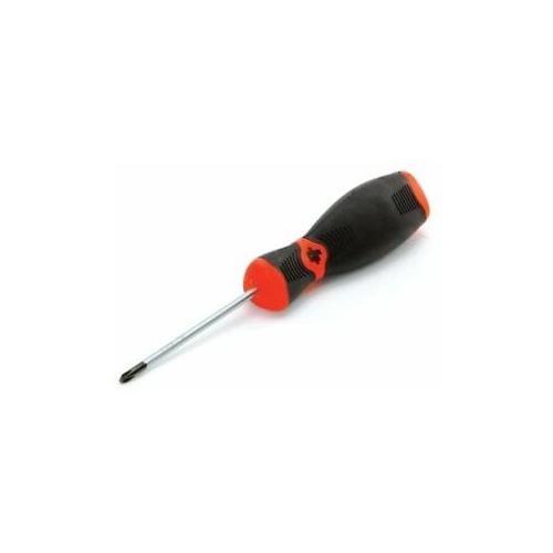 Stubby Screwdriver #2 S X 1-1/2" L Phillips Black