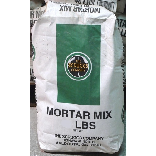 The Scruggs Co 43112104 Scruggs Mortar Mix - 60 lbs.