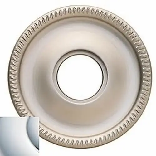 2-5/8" Passage Rose Bright Chrome Finish Pair