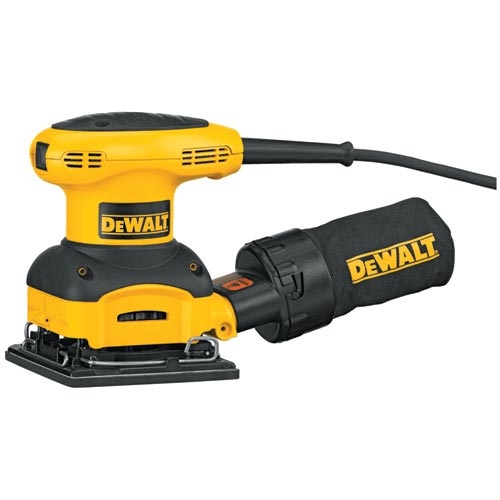 DEWALT DWE6411 Palm Sander, 2.3 A, Includes: Sander, Paper Punch, Dust Bag