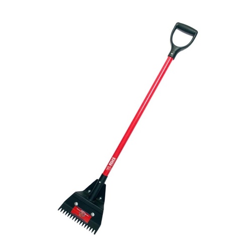 Bully Tools 91110 Proshingle Remover, 9 in W Blade, Steel Blade, Fiberglass Handle, D-Shaped Handle, 40 in L Handle