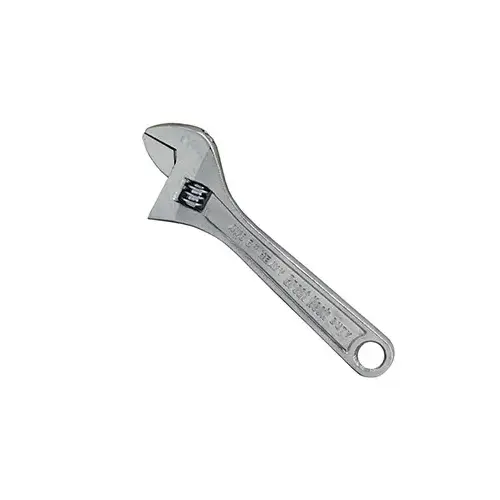 Adjustable Wrench Inch Clam Shell 6 Inch Gray