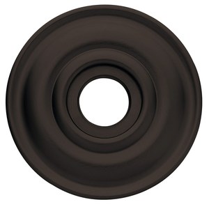 BALD ROSETTE X 2.625 IN. PASSAGE -HALF PAIR, Oil Rubbed Bronze