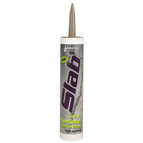 Crack Repair Sealant, Gray, 10.5 oz Cartridge