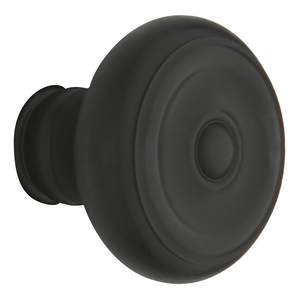 BALD PAIR KNOBS LESS ROSES, Oil Rubbed Bronze