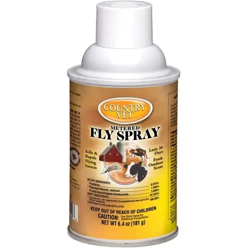 Enforcer 342050CVA Fly Spray, Liquid, Metered, 6.4 oz Aerosol Can