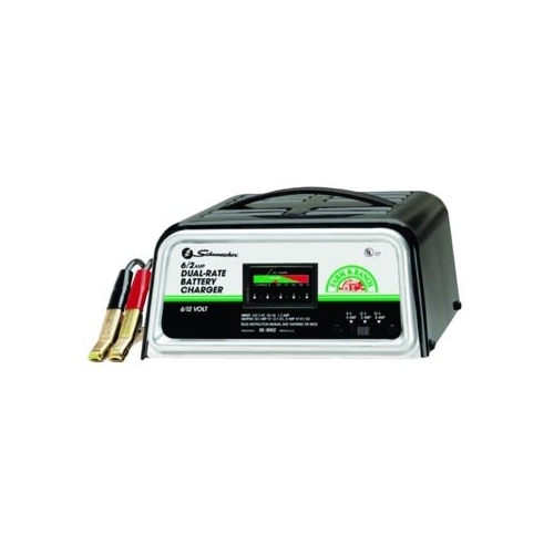 SCHUMACHER ELECTRIC FR01236 Battery Charger 2/6A 6/12V Manual Farm/Ranch Charger