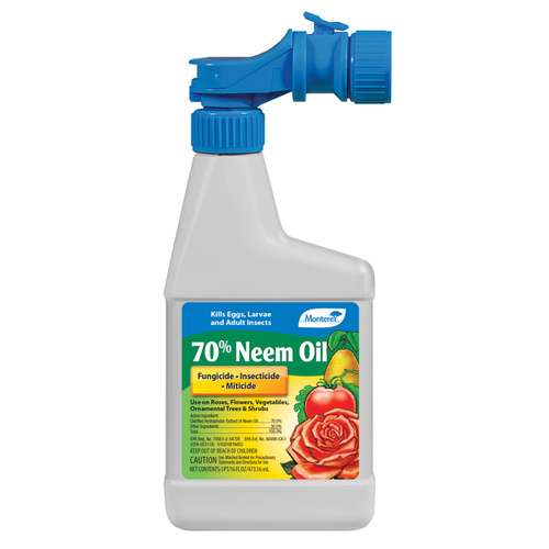 Insect Killer 70% Neem Oil Organic Liquid Concentrate 1 pt