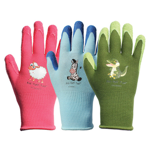 Bellingham KT440ACT Kid Tuff Gloves Kid Tuff-Too Child's Palm-dipped Assorted Youth Assorted