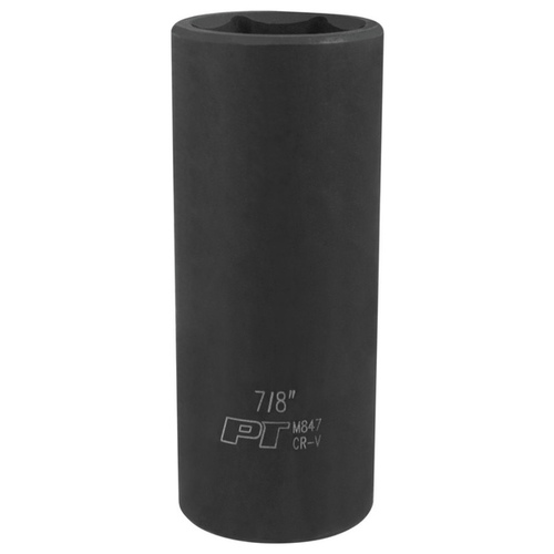 Performance Tool M847 1/2" Drive 6 Point Deep Impact Sockets 7/8"