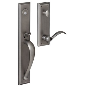 BALD CODY HANDLE X 5452V LV X SGL X RH, Distressed Antique Nickel