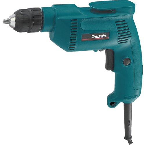 MAKITA U.S.A. INC 6408 Variable-Speed Reversible Drill, Keyless 3/8-In. Chuck, 4.9-Amp