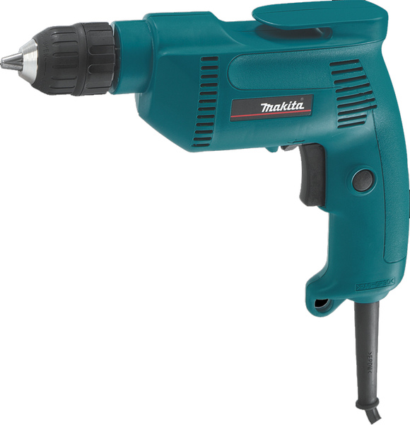 MAKITA U.S.A. INC 6408 Variable-Speed Reversible Drill, Keyless 3/8-In. Chuck, 4.9-Amp